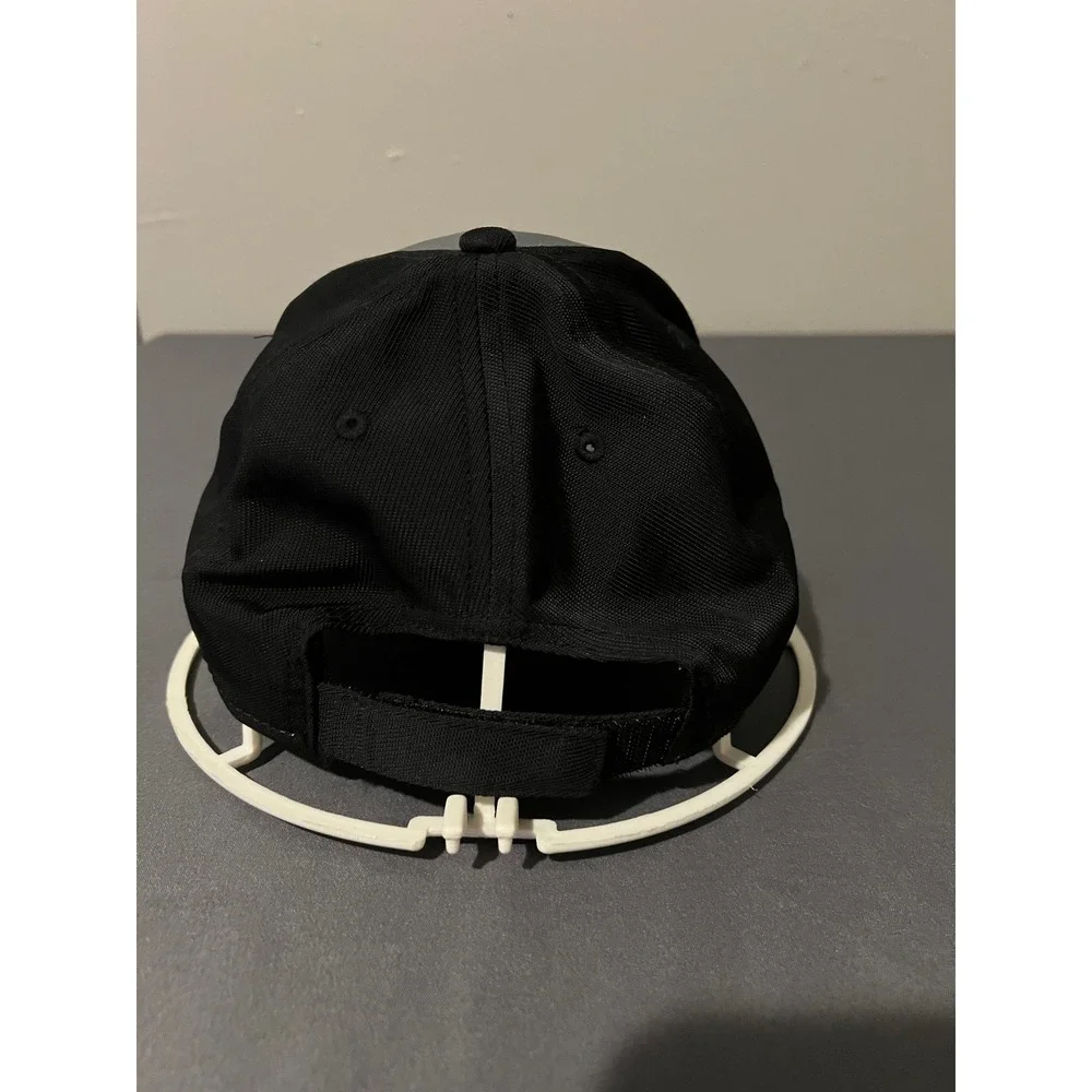 NFL Team Apparel Las Vegas Raiders Hat Black Gray Adjustable Baseball Cap‎ OSFM